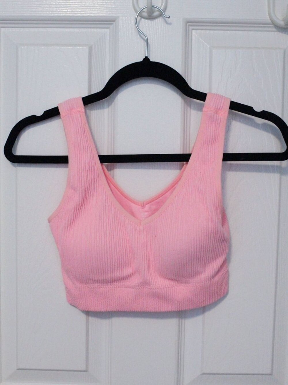 Aerie Ribbed Bra Top with built-in padding